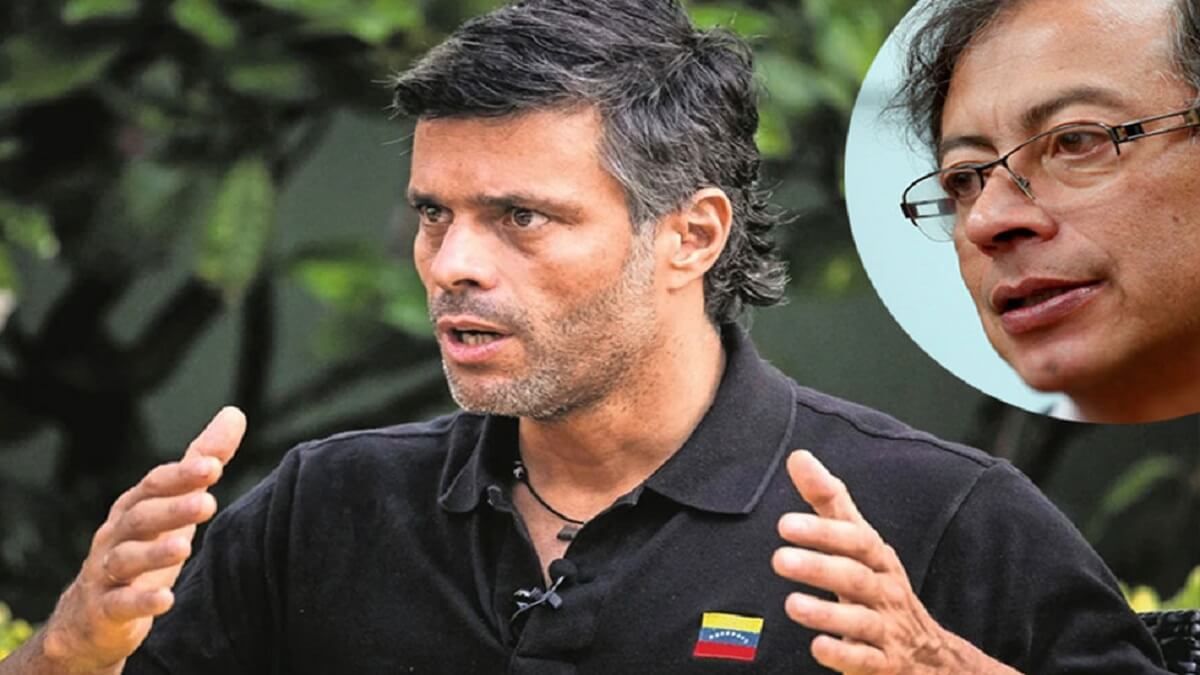 «¡NO PRESIDENTE PETRO!»: Leopoldo López reacciona así por  palabras del mandatario sobre las sanciones