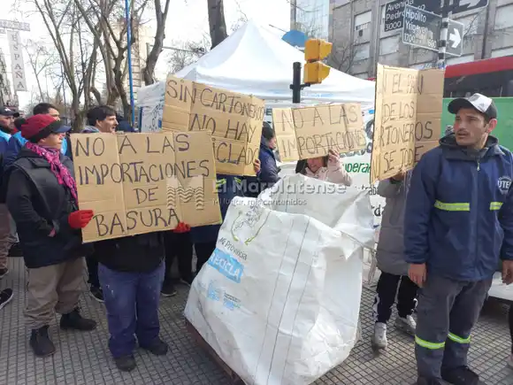 Cartoneros en la mira: "Peligran 200 mil puestos de trabajo porque están importando"