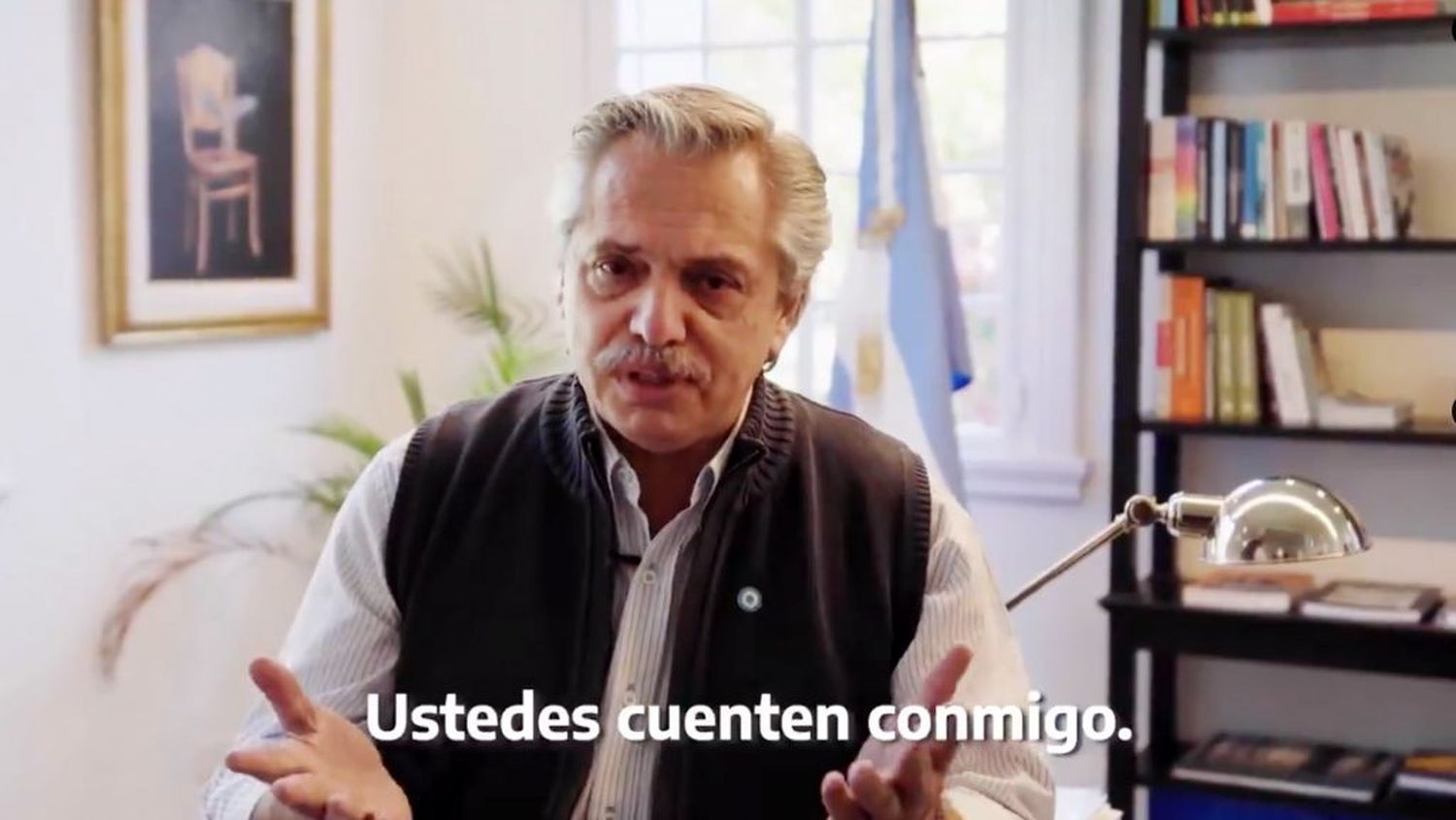 Alberto Fernández planteó como desafío la construcción de un país más solidario