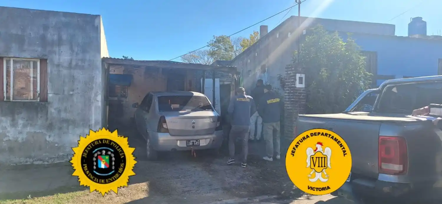 Detienen a un sospechoso por incendio en un taller de chapa y pintura en Victoria