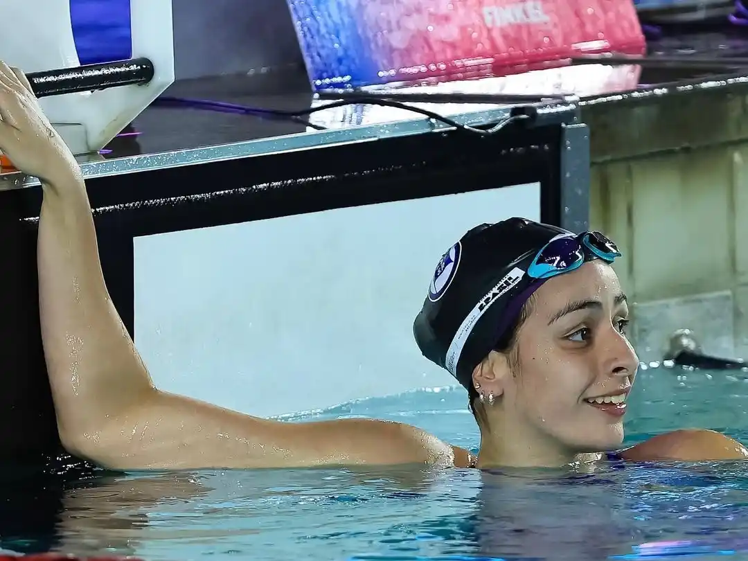 La sanfrancisqueña cosechó una nueva medalla de oro.