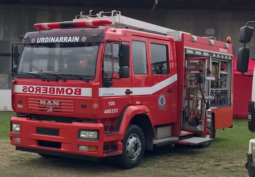 Los Bomberos Voluntarios de Urdinarrain incorporaron una nueva unidad