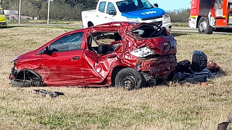 Violento accidente: Confirmaron las identidades de los dos fallecidos