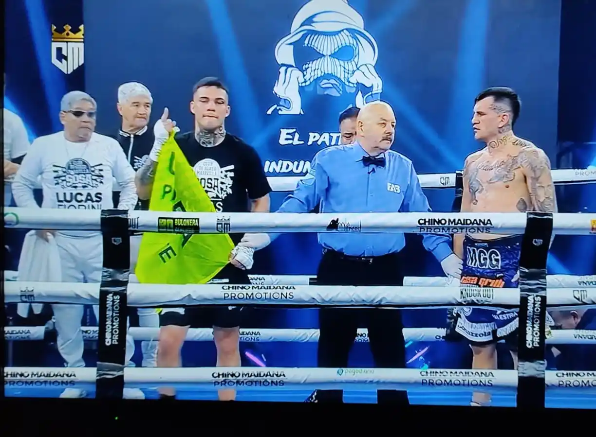 Lorenzo “Neno” Gerez arrolla en el ring y conquista victoria por KO Técnico en Quilmes