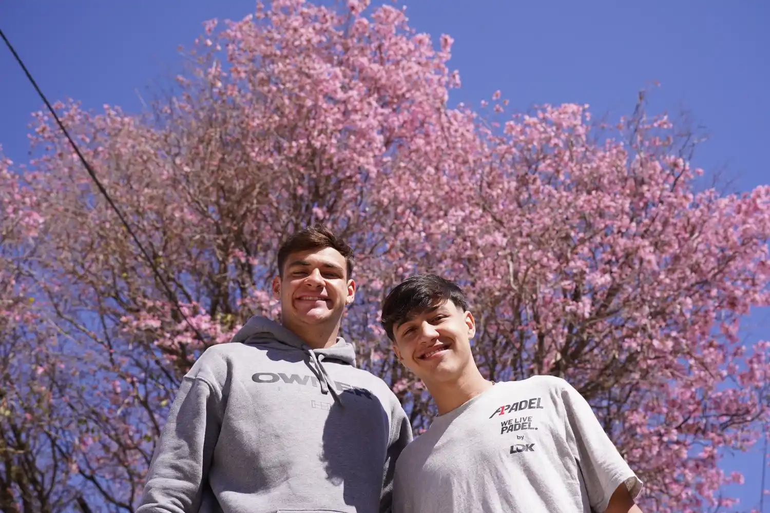 Leonardo y Lorenzo Yob.