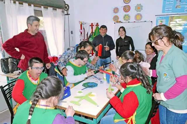 Se inició el taller “Déjate volar” en la Asociación Síndrome de Down
