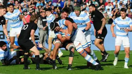 Deslucida actuación del equipo argentino.