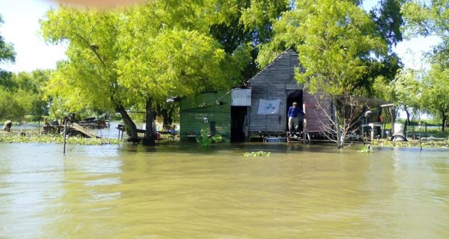 Creciente: El río superó la altura anunciada para febrero