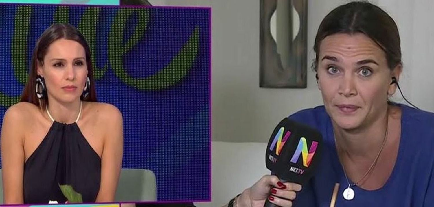 Se enojó Pampita y le puso los puntos en vivo a Amalia Granata