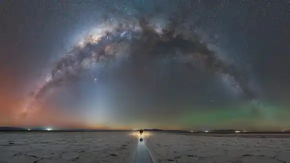 La foto de una marplatense fue seleccionada entre las 25 mejores imágenes del año de la Vía Láctea