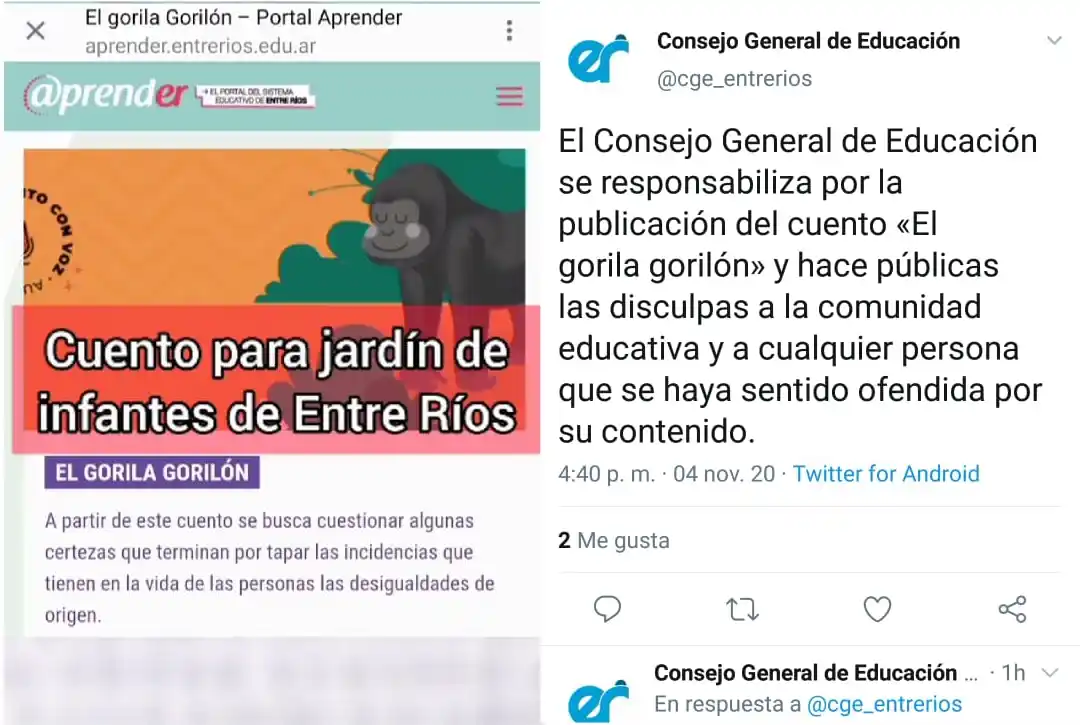 Benedetti criticó al CGE y exigió que los contenidos educativos sean diseñados por profesionales, no por militantes
