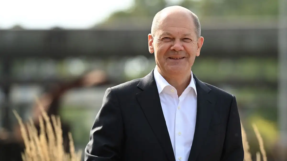 Olaf Scholz.