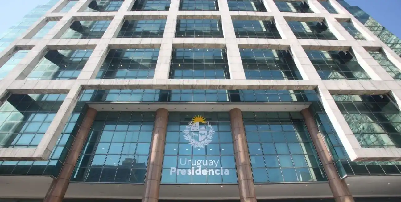 Torre Ejecutiva donde se encuentran las oficinas presidenciales de Uruguay en Montevideo.