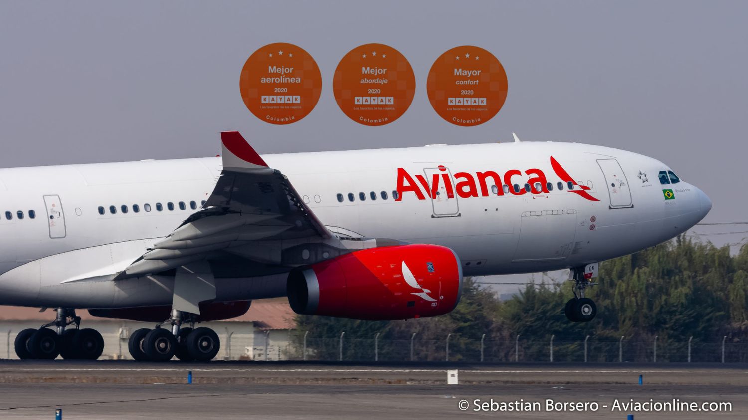 Avianca fue elegida como la mejor aerolínea de Colombia en los Kayak Travel Awards