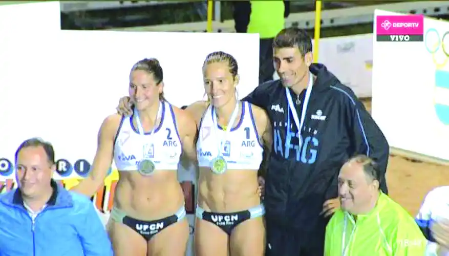 De Nogoyá a lo más alto del vóley mundial: Gallay y Klug