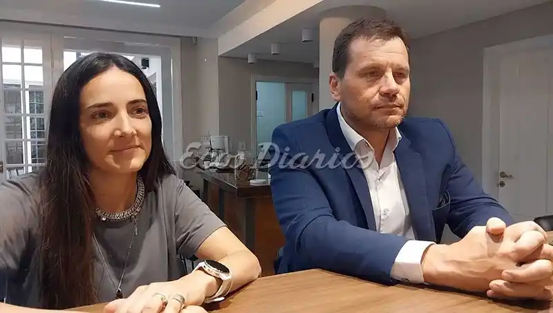 Directivos. Lucía Jano y Víctor Pagani Deluchi
