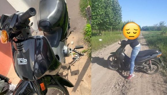 Robo de motos: dos casos de vehículos sustraídos afuera de viviendas este fin de semana