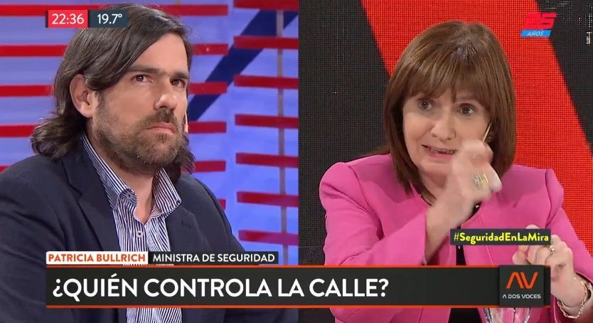 Del Caño estuvo en TN y ante Bullrich defendió a los trabajadores de Gaelle, Canale y el Posadas