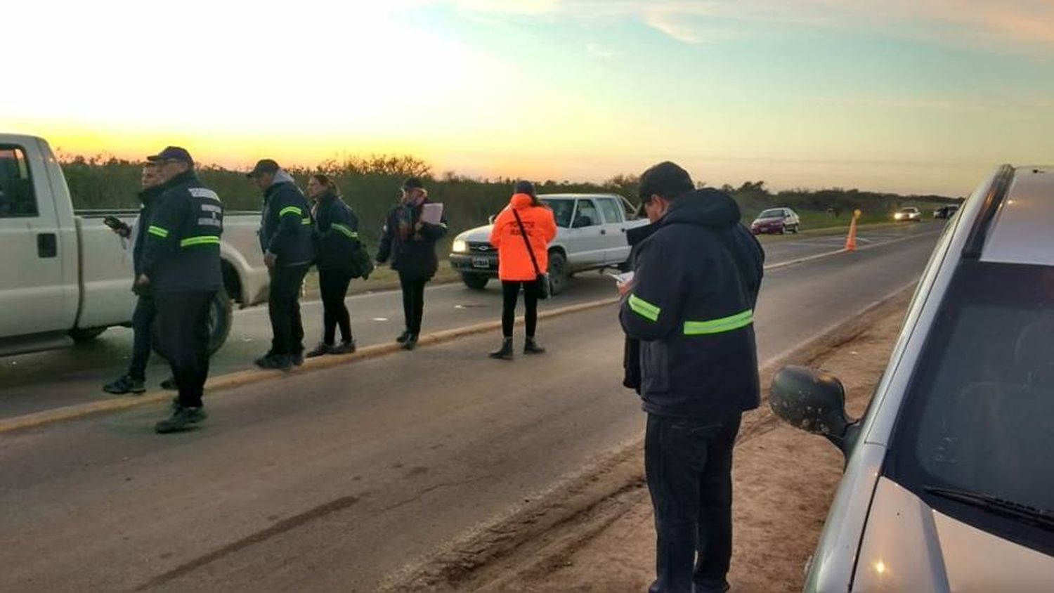 Operativo de seguridad vial entre Ramírez y Aranguren