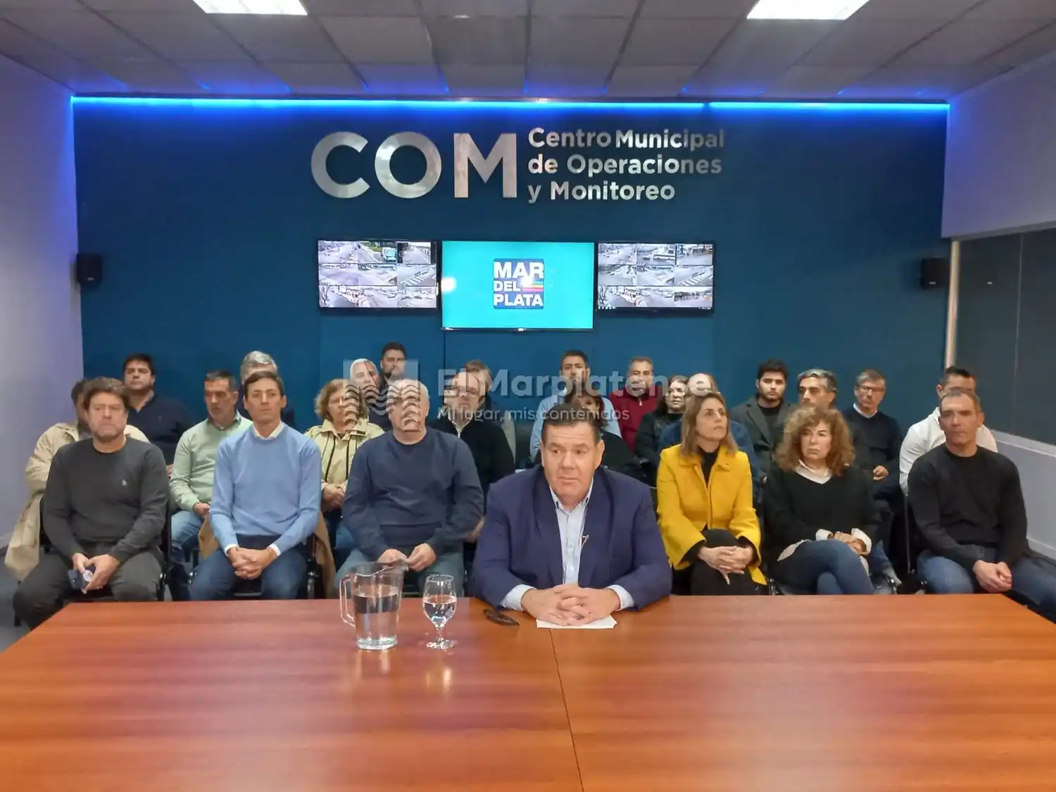 El Jefe Comunal indicó que "más del 40% de las cuentas, no abonan los impuestos".