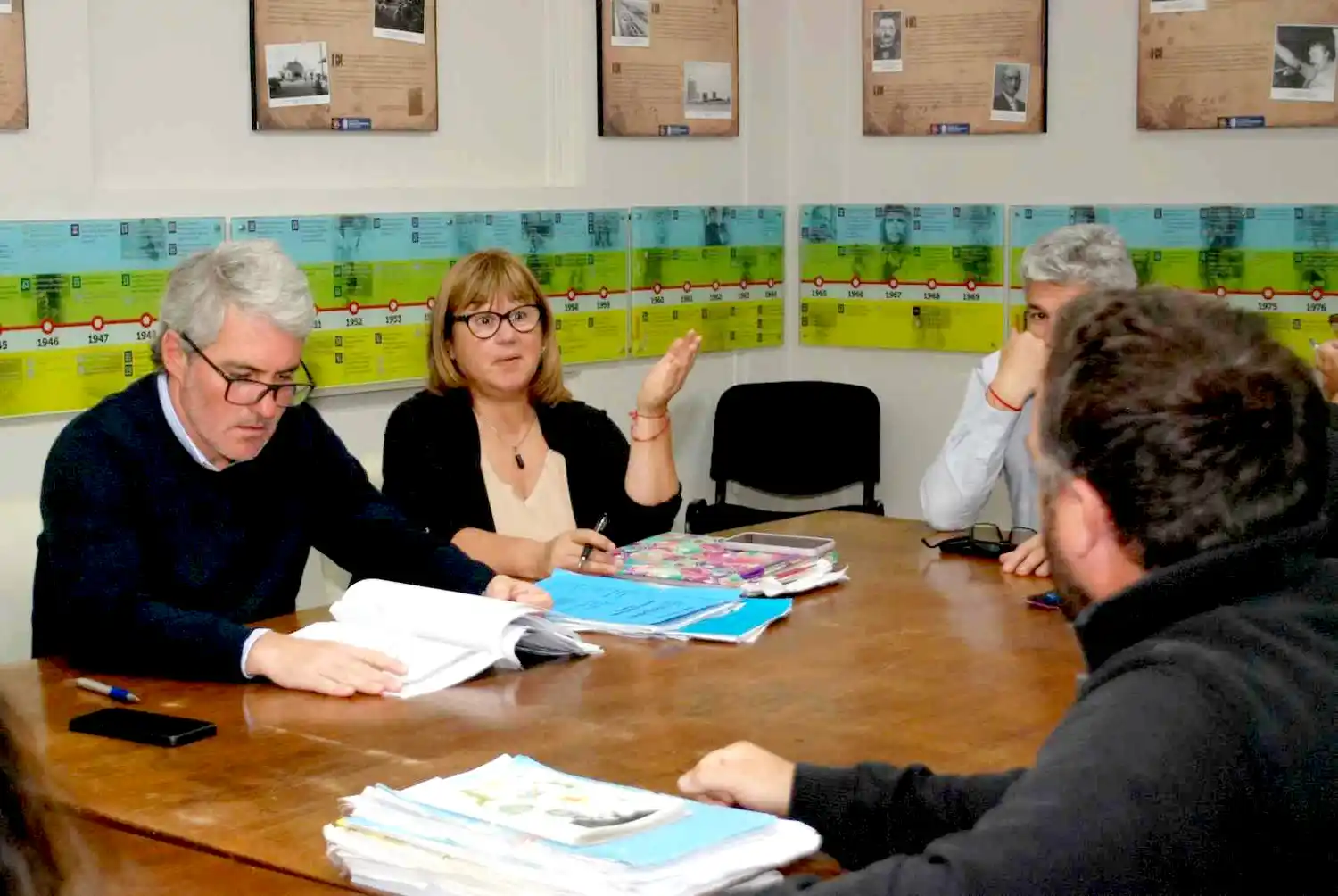 Pasaje. De la reunión de ayer