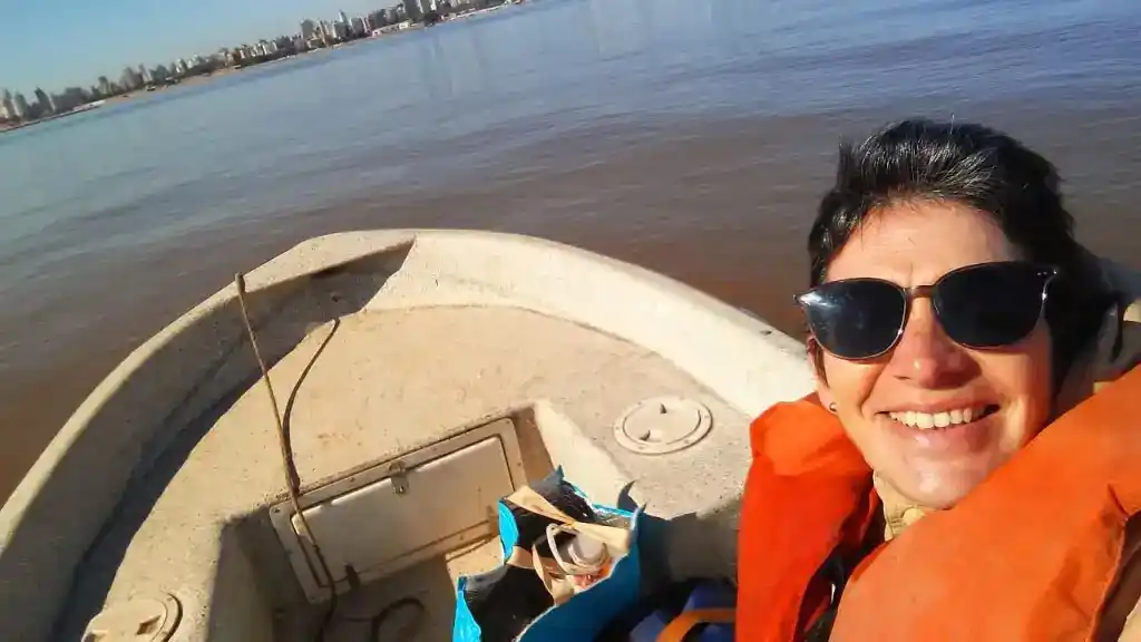 docente de la Escuela N° 26 Leandro Nicéforo Alem, ubicada en Paraje Charigüe, Segunda Sección Islas Mónica Muga