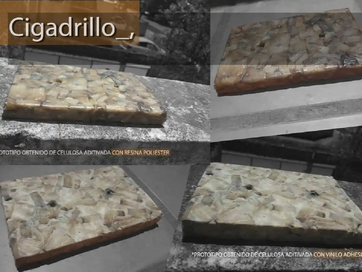 Diseñaron ladrillos fabricados con colillas de cigarrillo