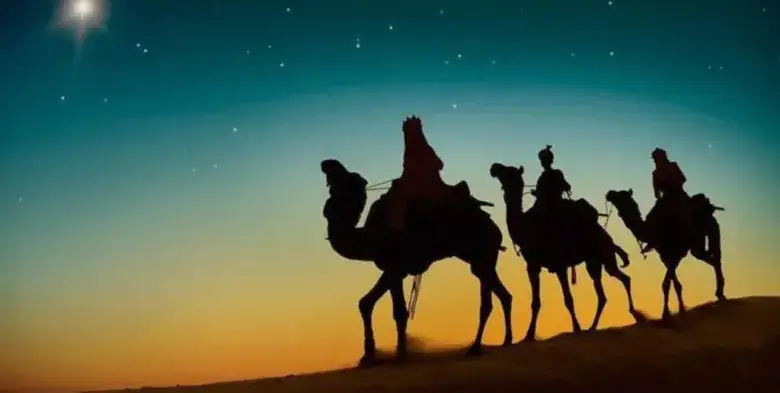 Llegada de los Reyes Magos. Foto ilustrativa