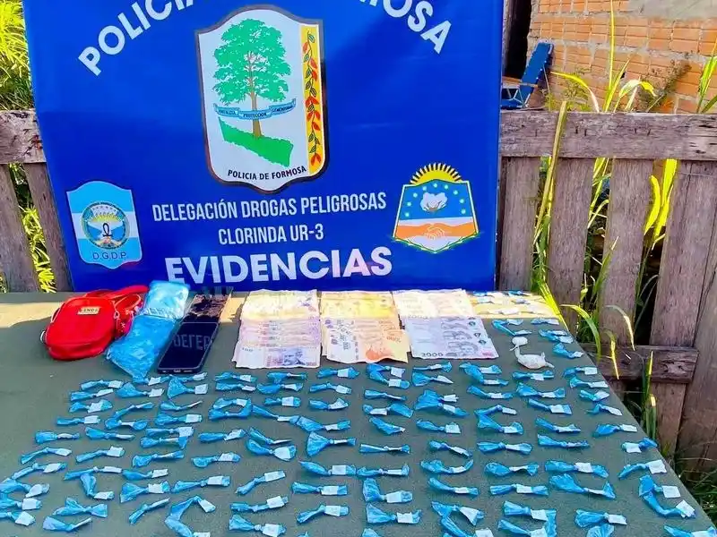 Anularon un centro de distribución de drogas