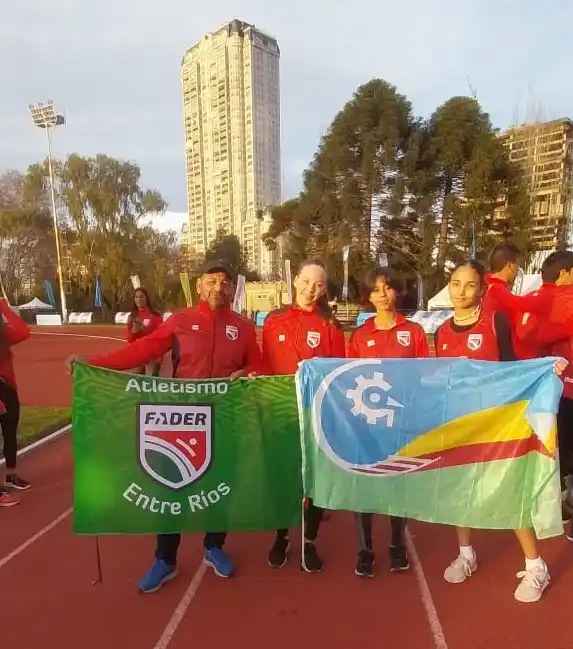 Atletas crespenses en el CENARD