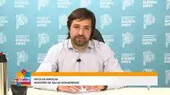 Nicolas Kreplak habló con El Eco Multimedios e insistió en reforzar las vacunas obligatorias