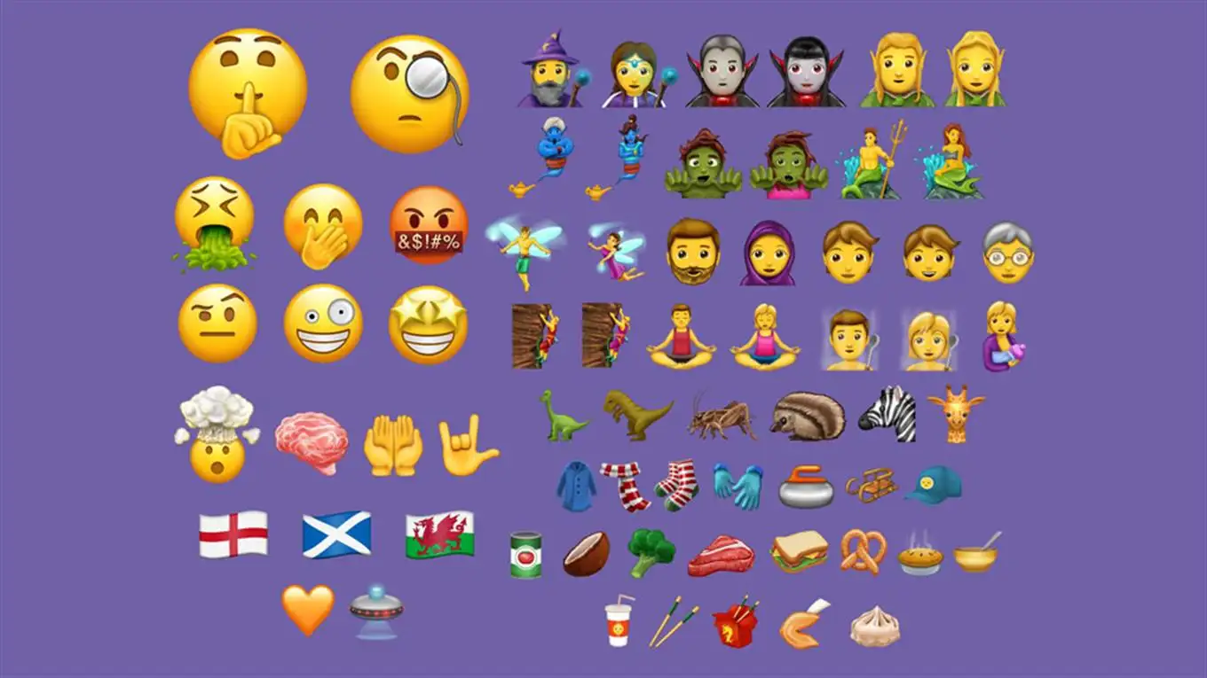 Un bife, duendes, dinosaurios y vampiros: estos son los 56 nuevos emojis