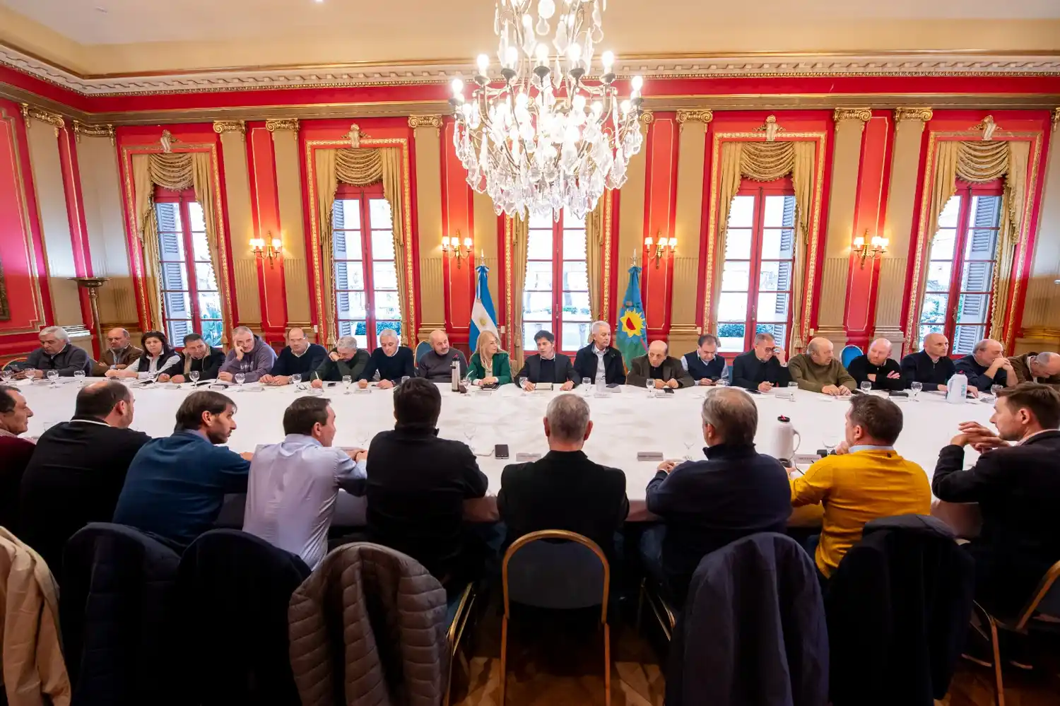 Reunión de Kicillof con intendentes del MDF: qué líneas de trabajo dejó el encuentro