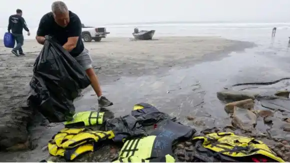 Ocho migrantes murieron al naufragar un bote frente a costas de California, se desconocen sus nacionalidades