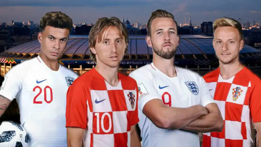 Inglaterra y Croacia, por el último pase a la final