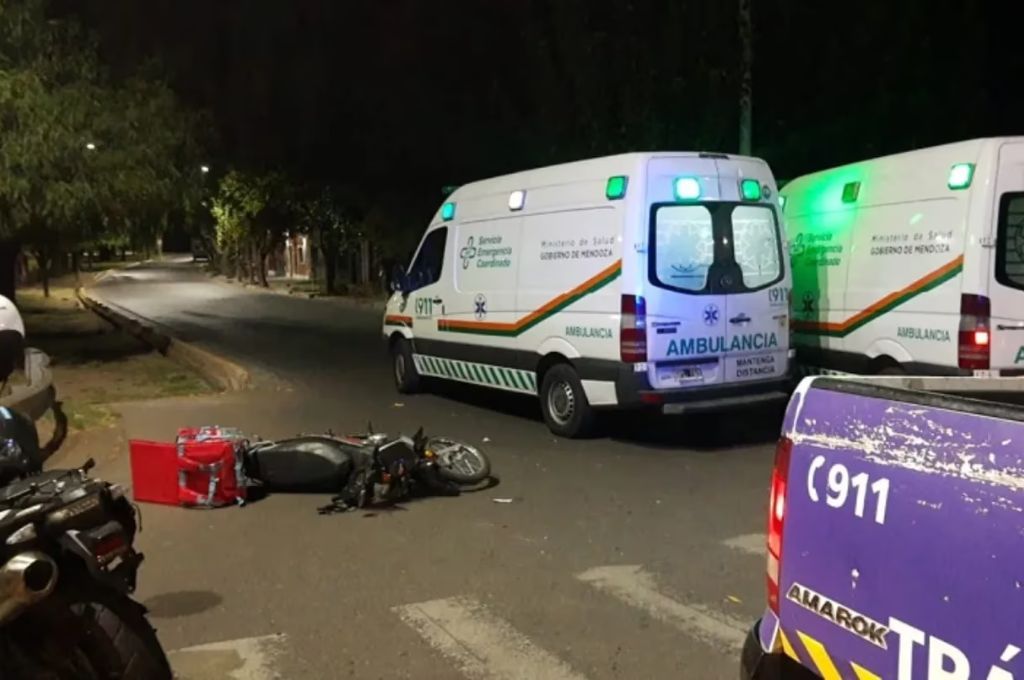 Choque fatal en Mendoza: una mujer atropelló y mató a una chica motociclista