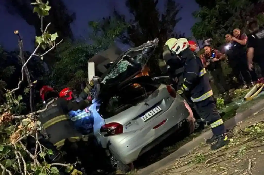 Villa Lugano: murió una persona tras estrellarse con su auto contra un árbol