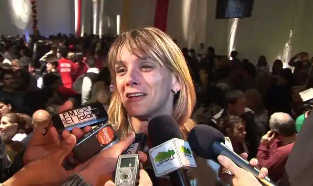 Malena Galmarini en Chivilcoy: "Hay que darle tiempo al gobierno de Macri"