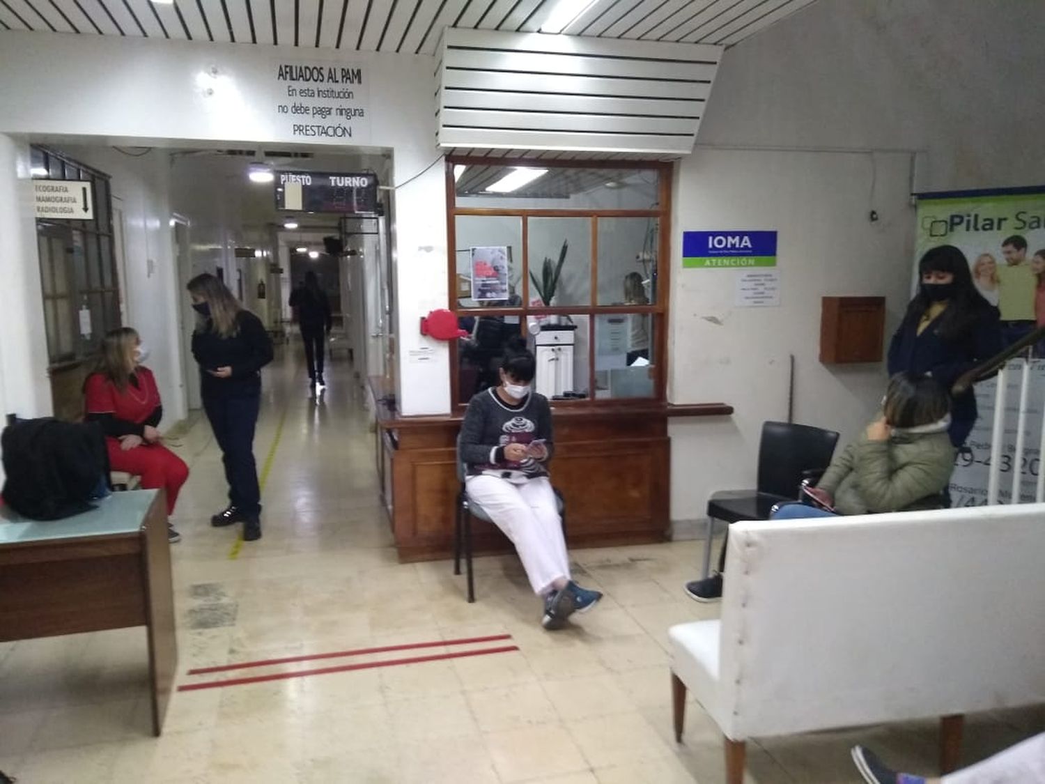 Clínica San Pedro: retención de tareas tras el retiro de aparatología y reunión con el Municipio
