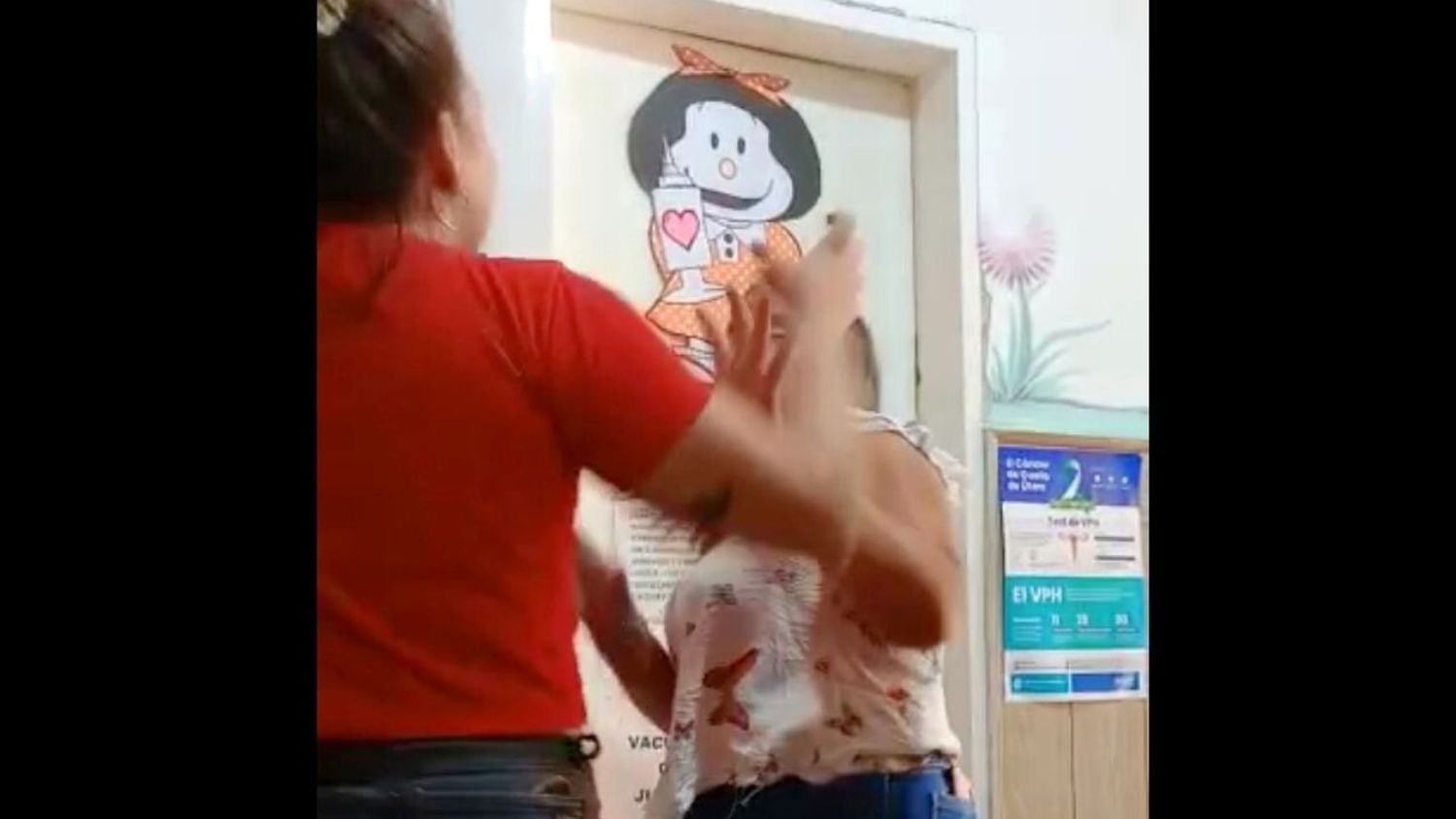 Video viral. Romang: dos mujeres se pelearon en el hospital por un hombre