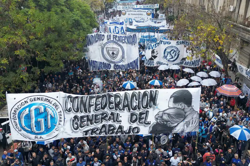 Marcha de la CGT (archivo)