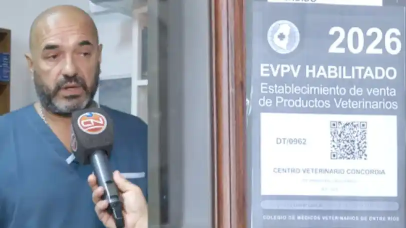 Decomisaron productos veterinarios por venta irregular en cinco comercios de Concordia