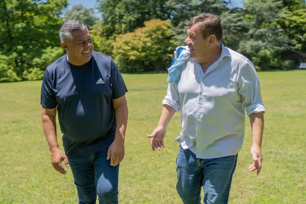 Estadio Minella "Casa de selecciones": El intendente Montenegro tuvo otra reunión con 'Chiqui' Tapia