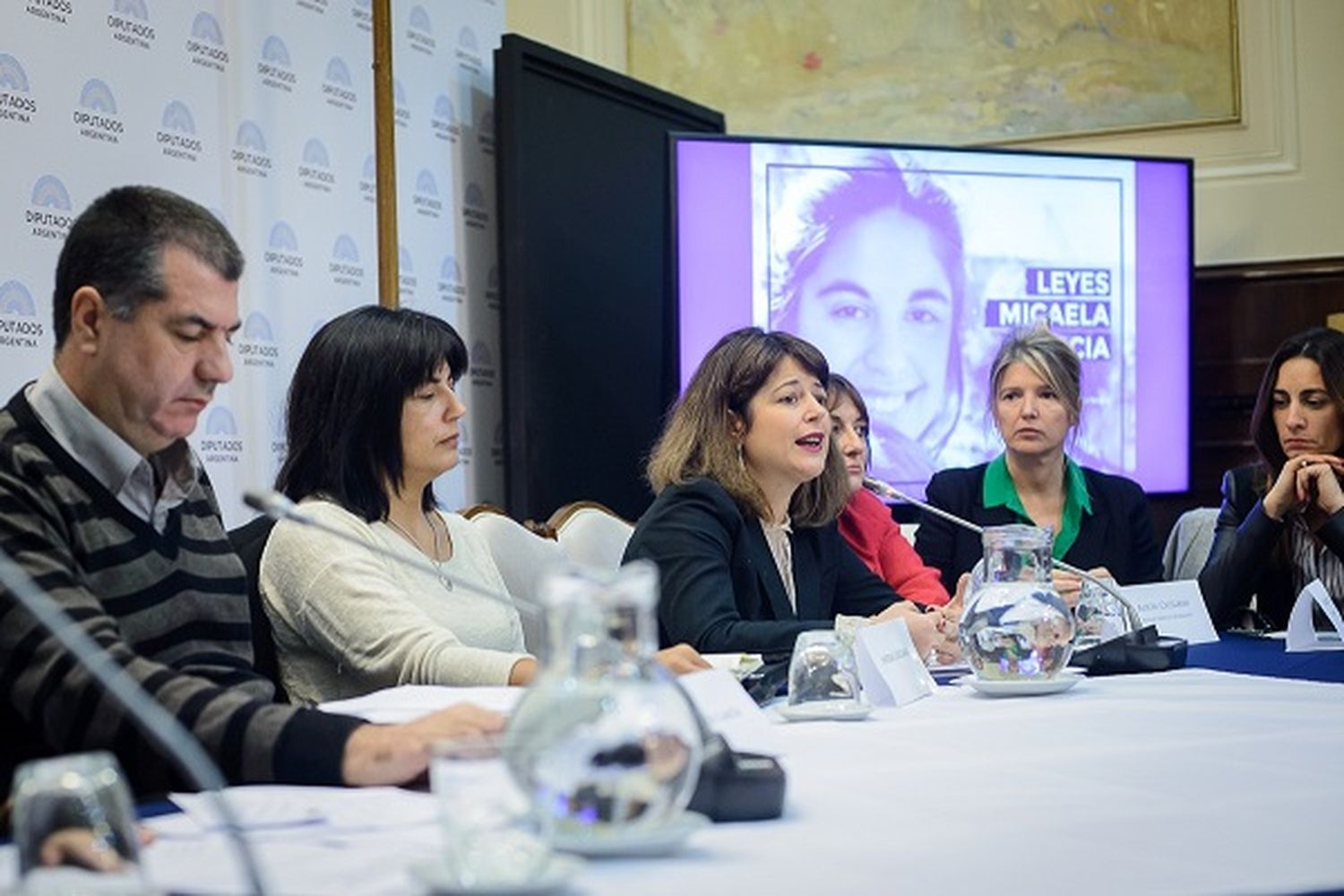 Diputados presentaron las Leyes Micaela García