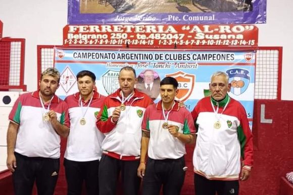Juventud de Rafaela  es campeón argentino en Bochas