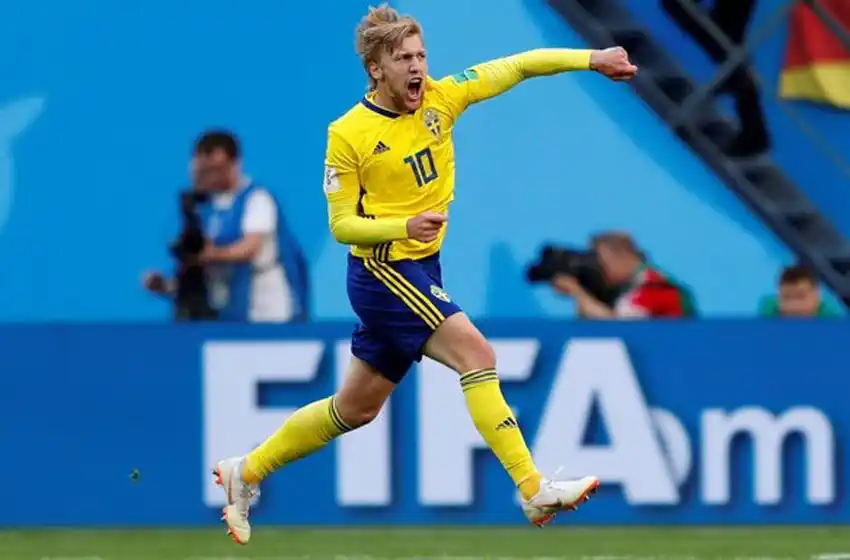 Suecia venció por la mínima a Suiza y está entre los ocho mejores