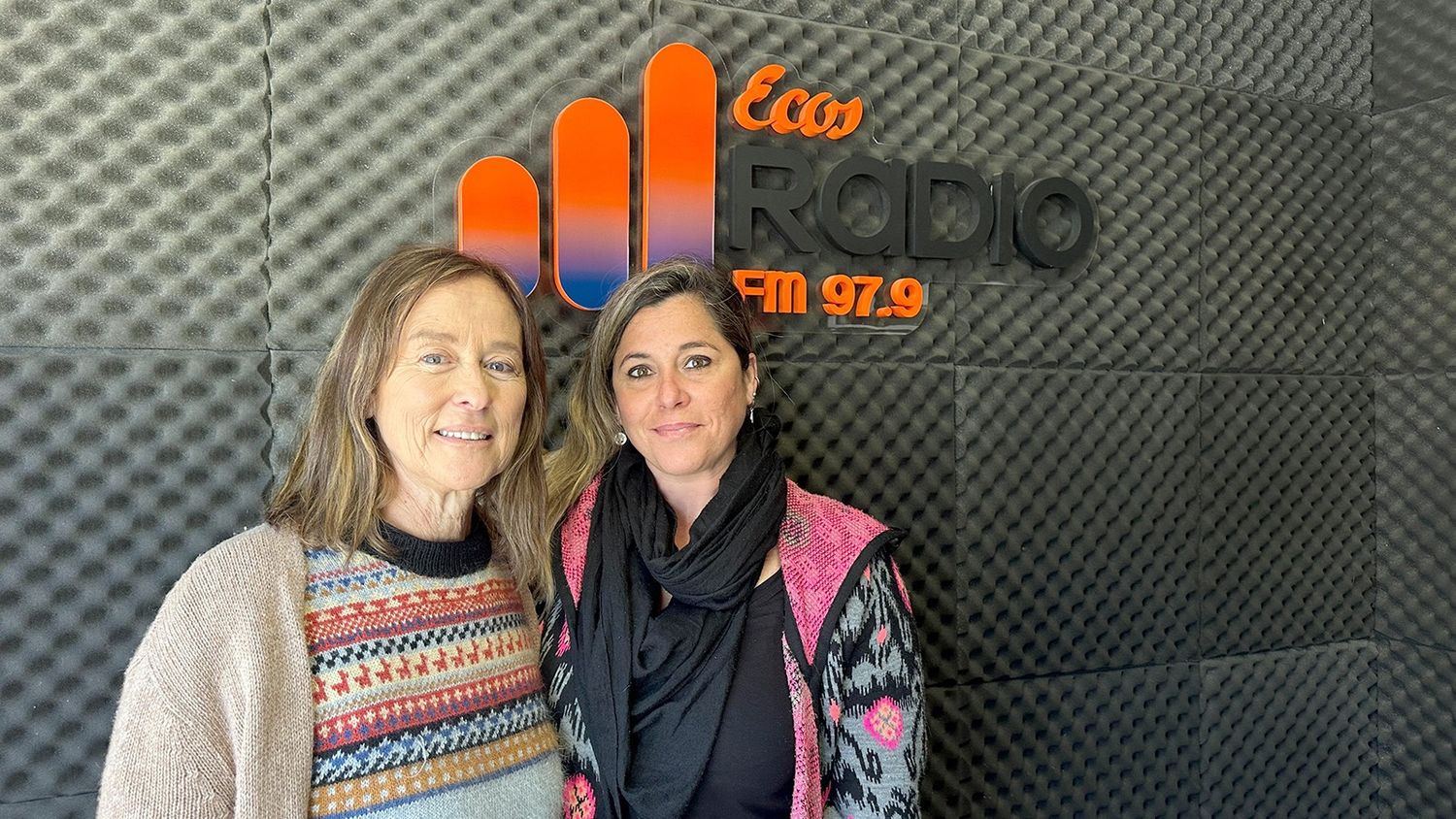 En Ecos Radio. Verónica Esteve y Nadia Ibarguren