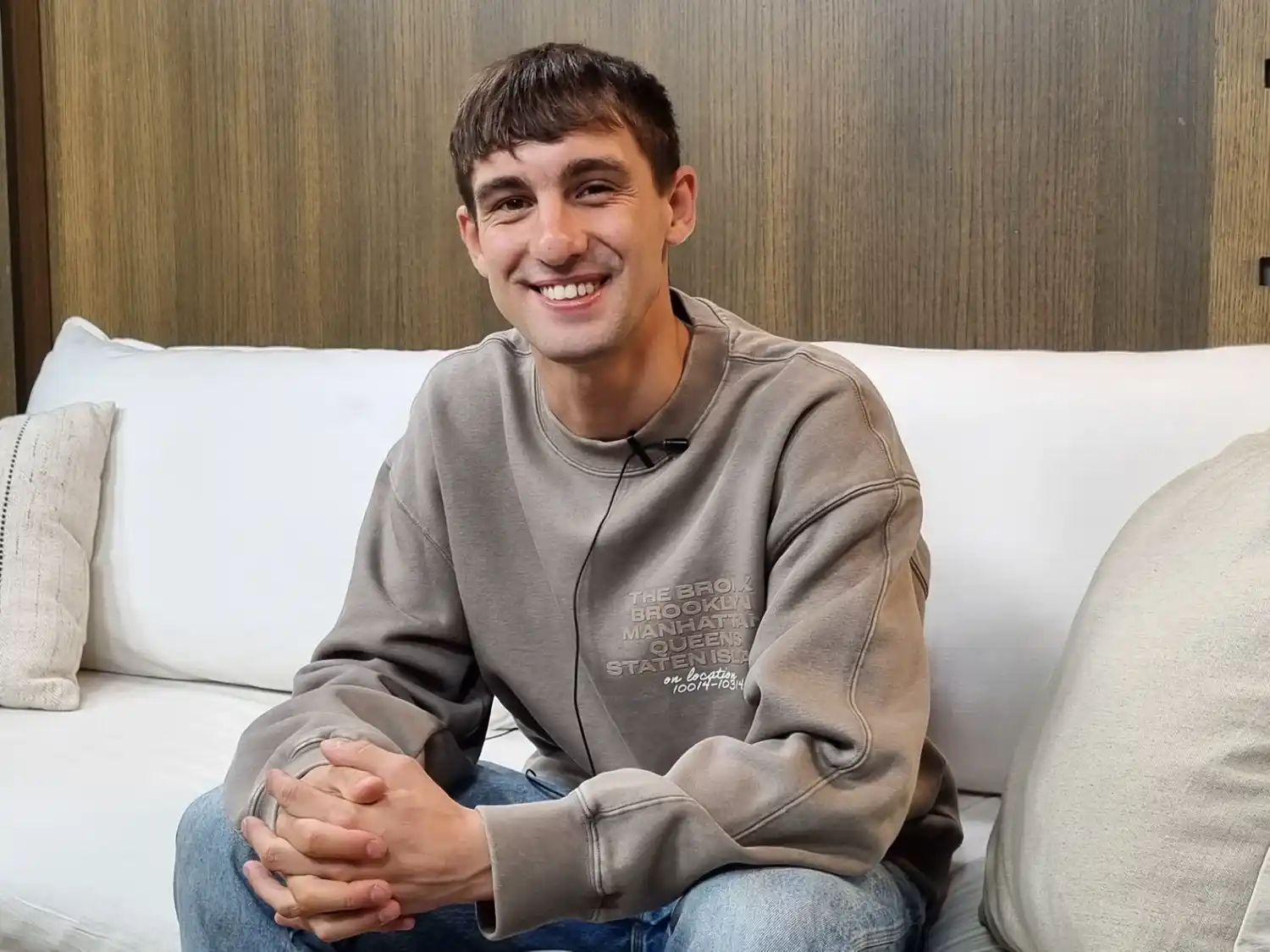 Ignacio Segons, conocido como “Niño Neo”, rapero y poeta tandilense.