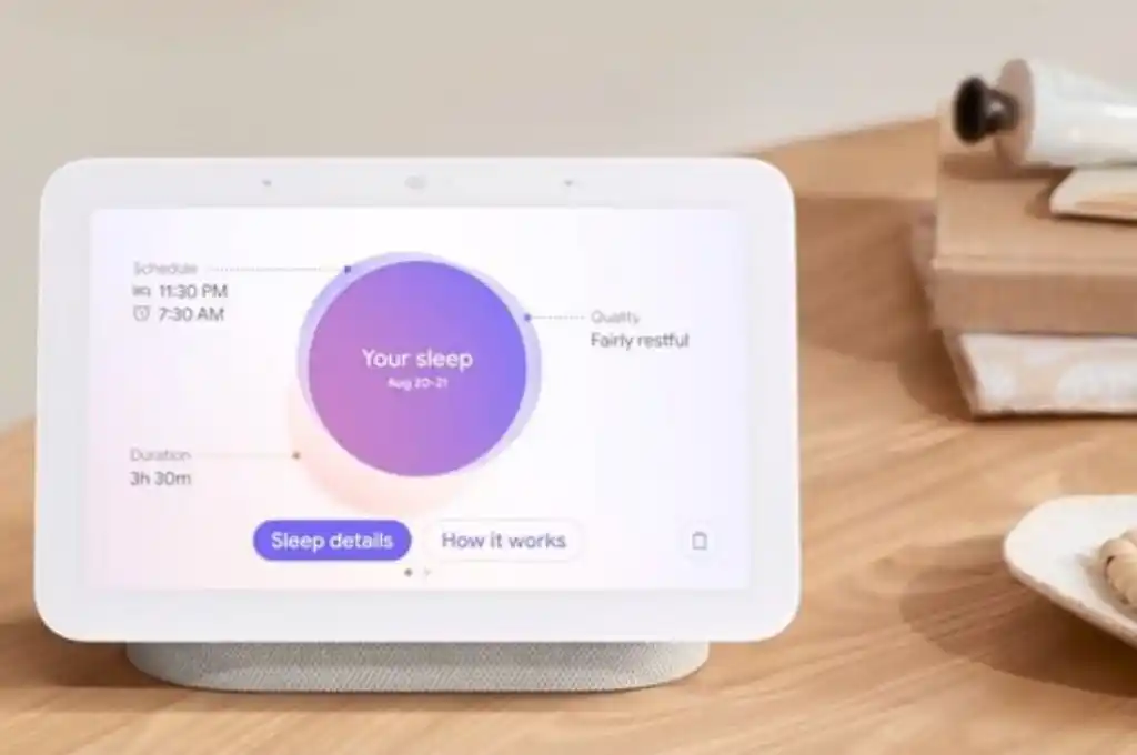 La pantalla inteligente Nest Hub de Google podrá evaluar la calidad del sueño
