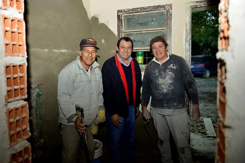 Marini visitó Barker